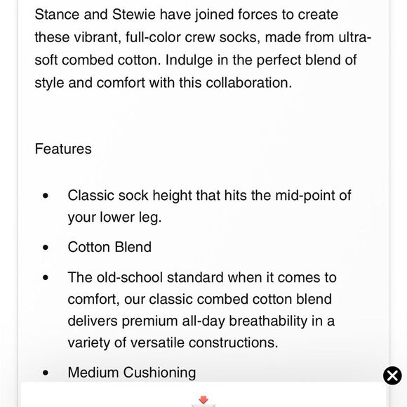 STANCE AND STEWIE CREATED FULL COLOR CREW SOCKS FOR THE PERFECT COLLABORATION - Picture 4 of 6